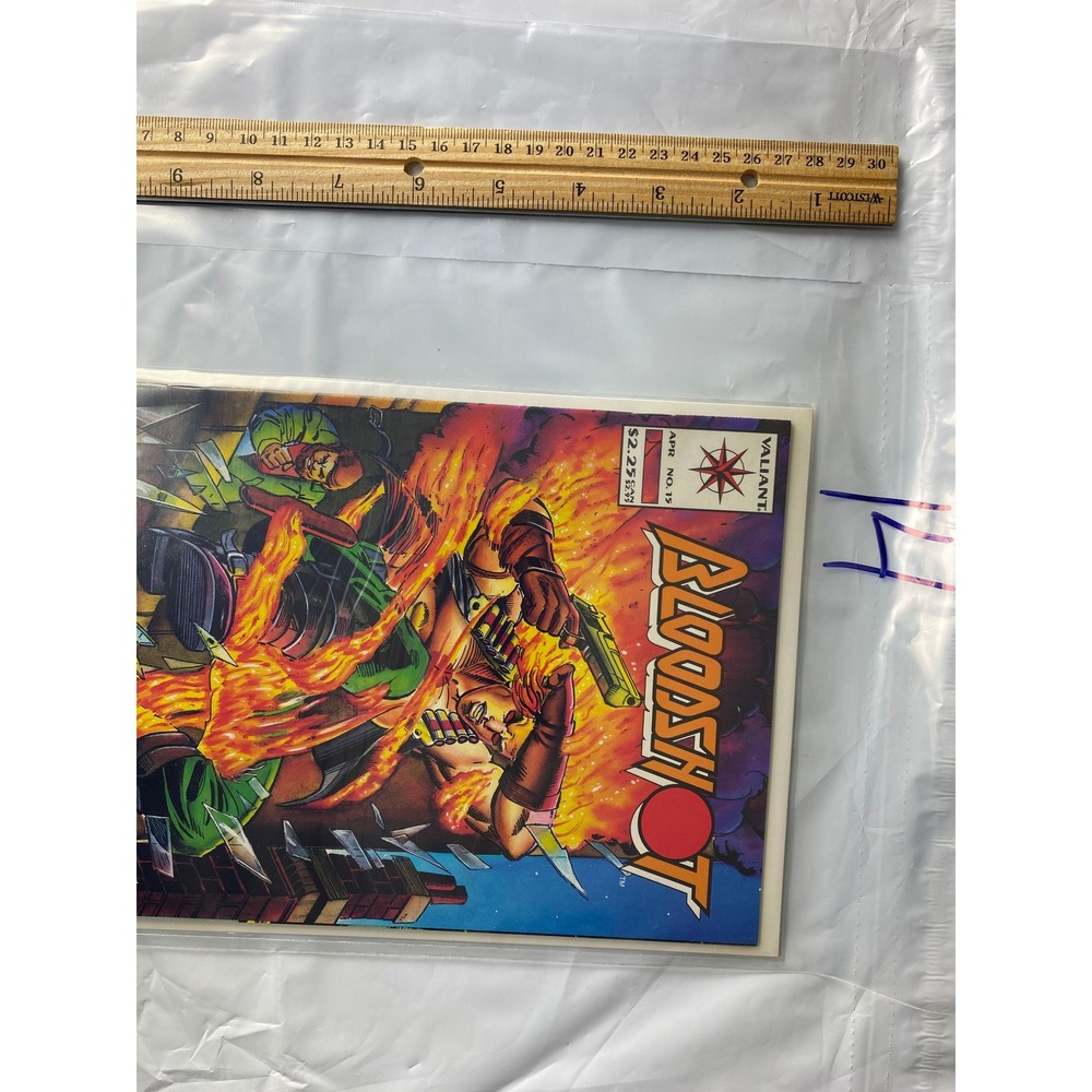 Valiant Bloodshot Comic Book #15 April 1994‎